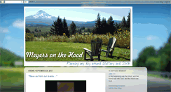 Desktop Screenshot of meyersonthehood.blogspot.com