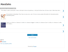 Tablet Screenshot of mseasales.blogspot.com