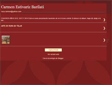 Tablet Screenshot of carmenestivariz.blogspot.com
