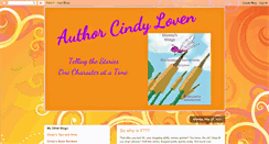 Desktop Screenshot of cindylovenwrites.blogspot.com