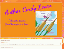 Tablet Screenshot of cindylovenwrites.blogspot.com