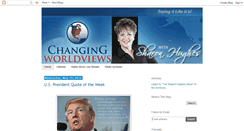 Desktop Screenshot of changingworldviews.blogspot.com