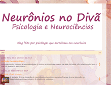 Tablet Screenshot of neuroniosnodiva.blogspot.com