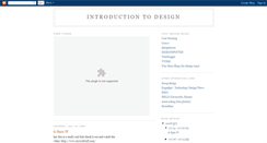 Desktop Screenshot of introtodesign.blogspot.com