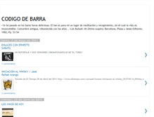 Tablet Screenshot of codigodebarra-revista.blogspot.com