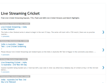 Tablet Screenshot of livestreamingcricket.blogspot.com