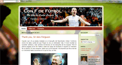 Desktop Screenshot of confde-futbol.blogspot.com