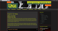 Desktop Screenshot of lungedance.blogspot.com