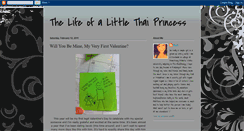 Desktop Screenshot of littlethaiprincess.blogspot.com
