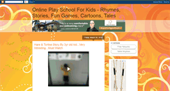 Desktop Screenshot of onlinekidsplayschool.blogspot.com