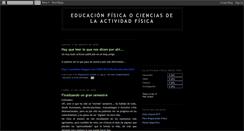 Desktop Screenshot of cienciactividadfisica.blogspot.com