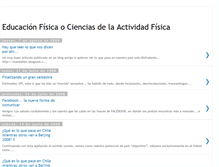 Tablet Screenshot of cienciactividadfisica.blogspot.com