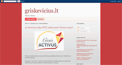 Desktop Screenshot of griskevicius.blogspot.com