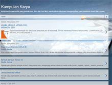 Tablet Screenshot of kumpulankarya1.blogspot.com