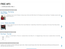 Tablet Screenshot of freemp3muzika.blogspot.com