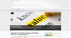 Desktop Screenshot of marketmedialife.blogspot.com