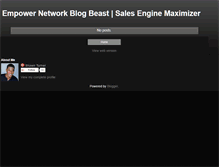 Tablet Screenshot of env2empowernetworkblogbeast.blogspot.com