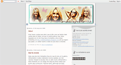 Desktop Screenshot of amybynesfanclub.blogspot.com