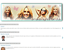 Tablet Screenshot of amybynesfanclub.blogspot.com