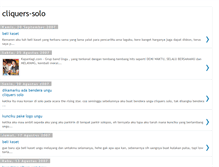 Tablet Screenshot of cliquers-solo.blogspot.com