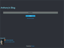 Tablet Screenshot of anthonymainella.blogspot.com
