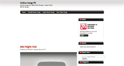 Desktop Screenshot of onlinesongspk.blogspot.com