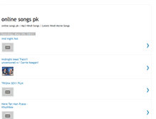 Tablet Screenshot of onlinesongspk.blogspot.com