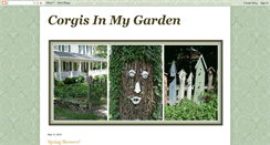 Desktop Screenshot of corgisinmygarden.blogspot.com