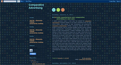 Desktop Screenshot of comparative-advertising.blogspot.com