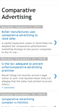 Mobile Screenshot of comparative-advertising.blogspot.com