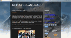 Desktop Screenshot of elprofejuanosorio.blogspot.com