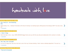 Tablet Screenshot of hmwithlove.blogspot.com