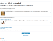 Tablet Screenshot of mueblesrusticosmachali.blogspot.com