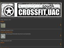 Tablet Screenshot of crossfituacsouth.blogspot.com