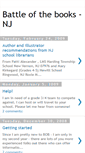 Mobile Screenshot of battleofthebooksnj.blogspot.com