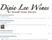 Tablet Screenshot of dixieleewines.blogspot.com