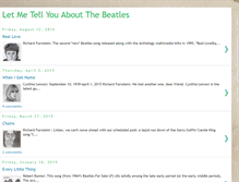 Tablet Screenshot of letmetellyouaboutthebeatles.blogspot.com