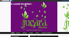 Desktop Screenshot of jucaramoda.blogspot.com