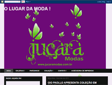 Tablet Screenshot of jucaramoda.blogspot.com