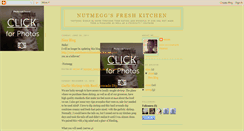 Desktop Screenshot of nutmeggsfreshkitchen.blogspot.com