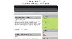 Desktop Screenshot of hacking-jackz.blogspot.com