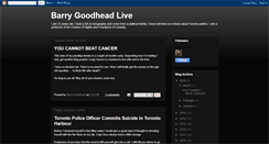 Desktop Screenshot of barrygoodheadlive.blogspot.com