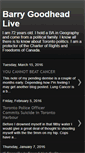 Mobile Screenshot of barrygoodheadlive.blogspot.com