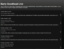 Tablet Screenshot of barrygoodheadlive.blogspot.com