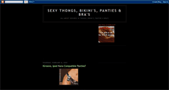 Desktop Screenshot of my-sexy-thongs.blogspot.com