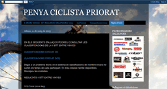 Desktop Screenshot of penyaciclistapriorat.blogspot.com