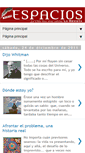 Mobile Screenshot of espacioslarevista.blogspot.com