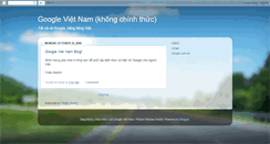 Desktop Screenshot of googlevietnam.blogspot.com