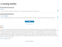 Tablet Screenshot of amusingmother.blogspot.com