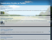 Tablet Screenshot of koukkupaukku.blogspot.com